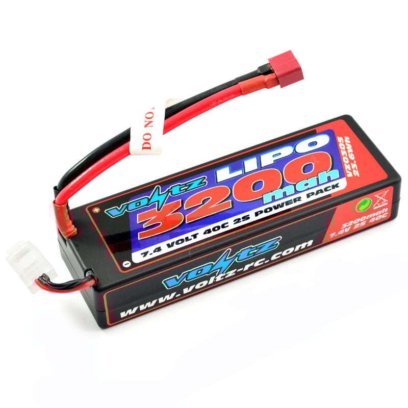 Voltz 3200mAh 2S 7.4V 40C Lipo Stick Battery