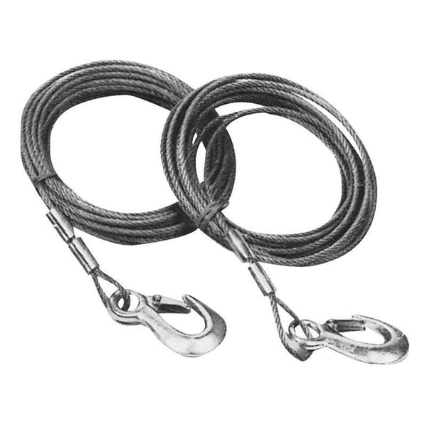 Winch 5mm Cable with Hook, 10 m - 1700 kg | 4Boats