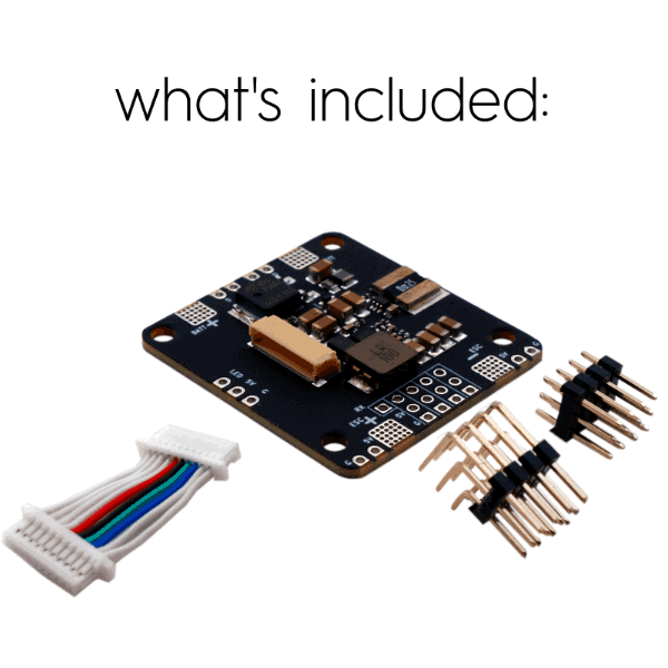 BrainFPV RADIX 8S Wing Power Board (WPB)