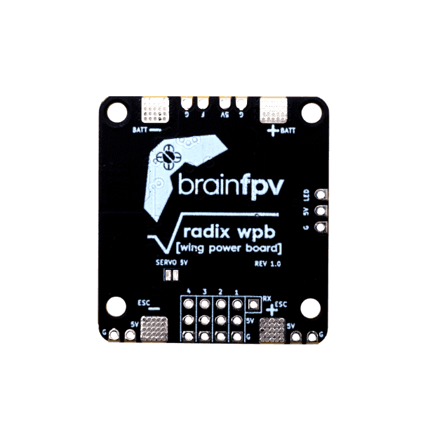 BrainFPV RADIX 8S Wing Power Board (WPB)