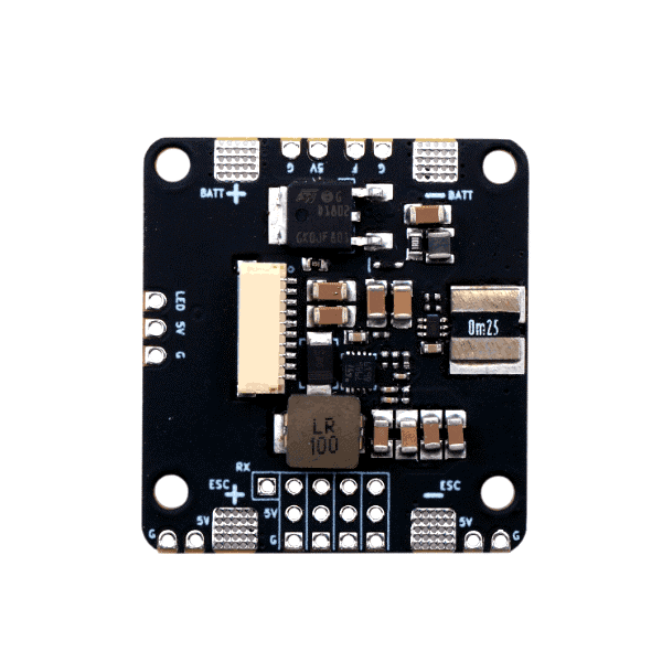 BrainFPV RADIX 8S Wing Power Board (WPB)