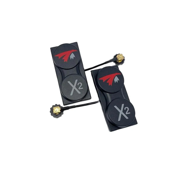 TrueRC 5.8GHz X²-AIR Mk2 Pair for DJI FPV (RHCP / LHCP)