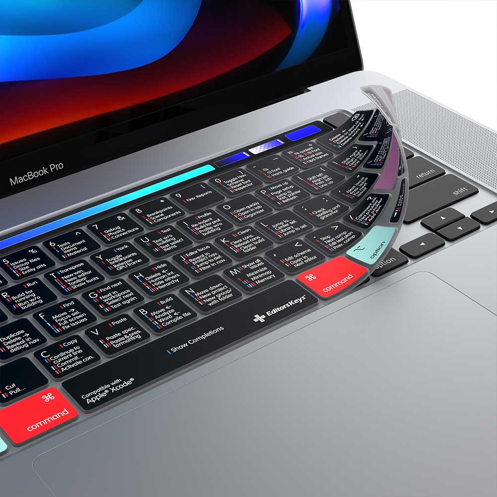 Xcode Keyboard Covers for MacBook Pro