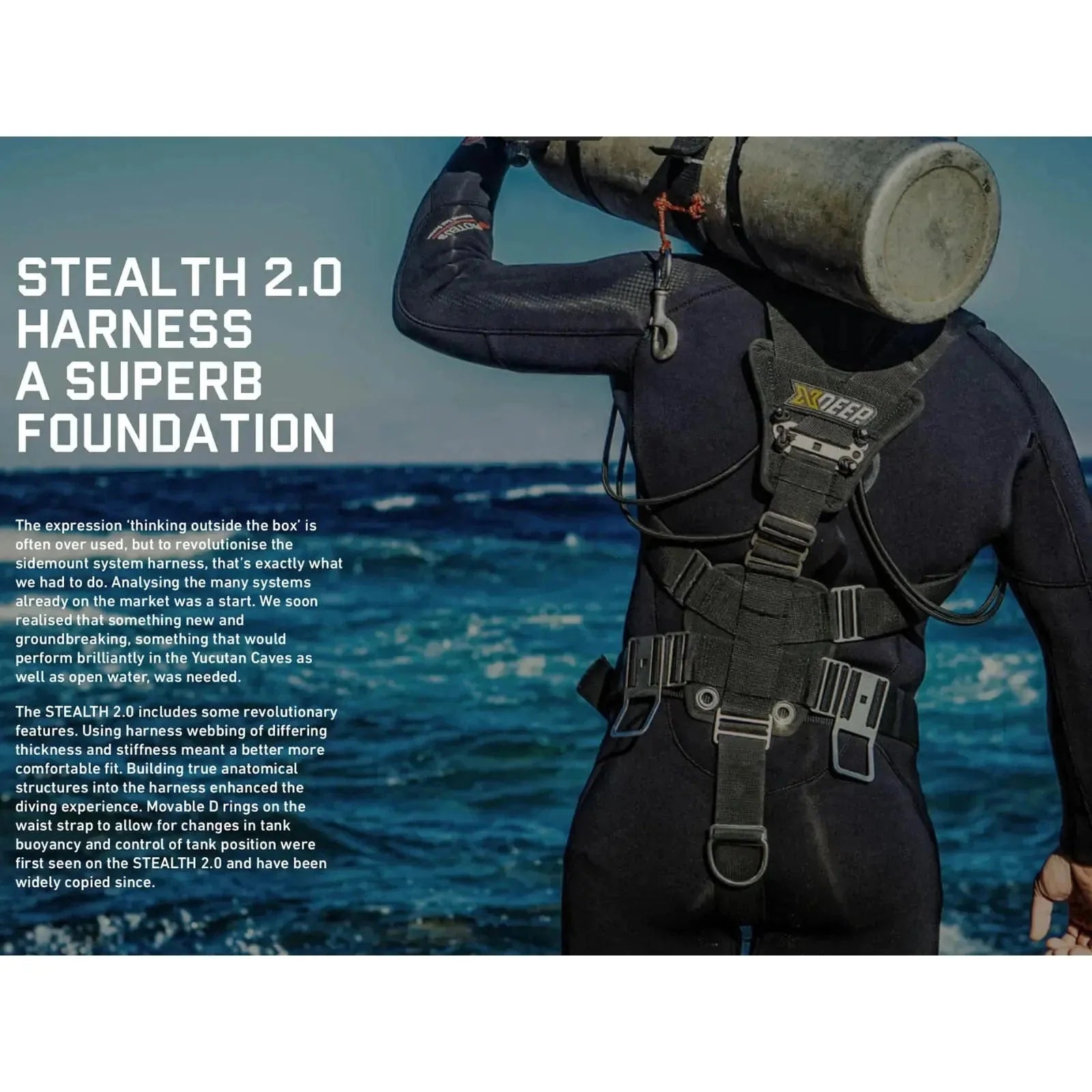 xDeep -  Stealth 2.0 REC Sidemount System (COLOUR)