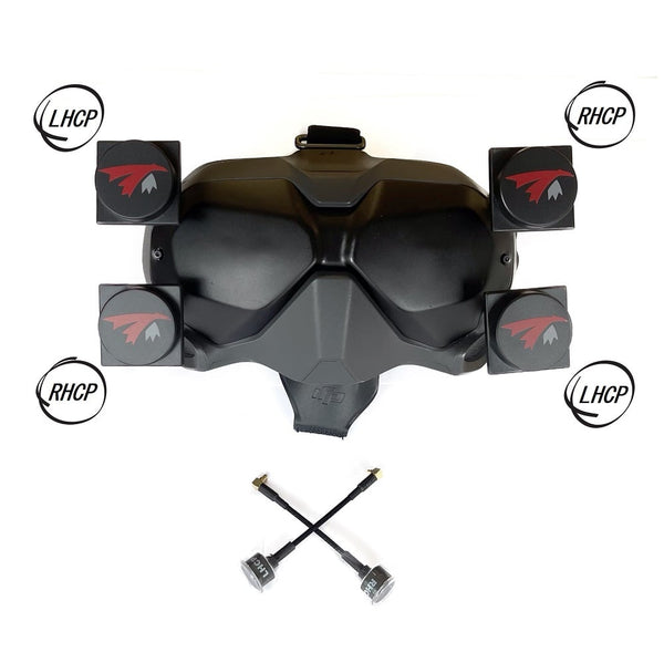 TrueRC “X” ANTENNAS SET FOR DJI FPV