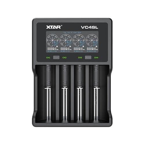 XTAR VC4-SL - BATTERY CHARGER (including UK plug)