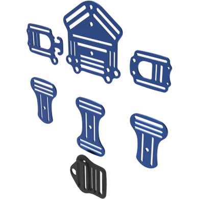 Yuhsin eXplorer Sidemount System - Full Harness (Sump Style)