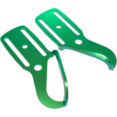 DC MARINE/YUHSIN - Drop Link D Ring SET