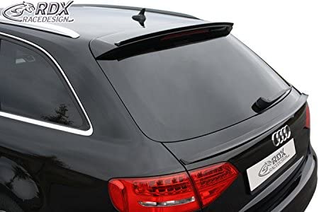 RDX Racedesign Rear Roof spoiler lip wing Audi A4 B8 Avant 2008-2015 (ABS)