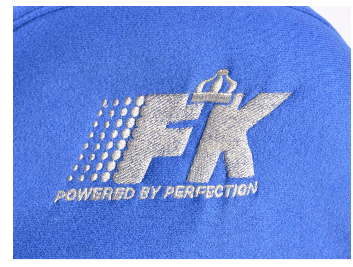 FK Universal Full Fixed Back Bucket Sports Seats BLUE Edition Track Drift Style