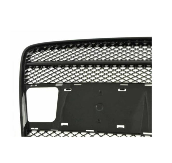 FK front bumper air intake grille plate holder Audi Q7 4L 05-09 black SQ7 ABS
