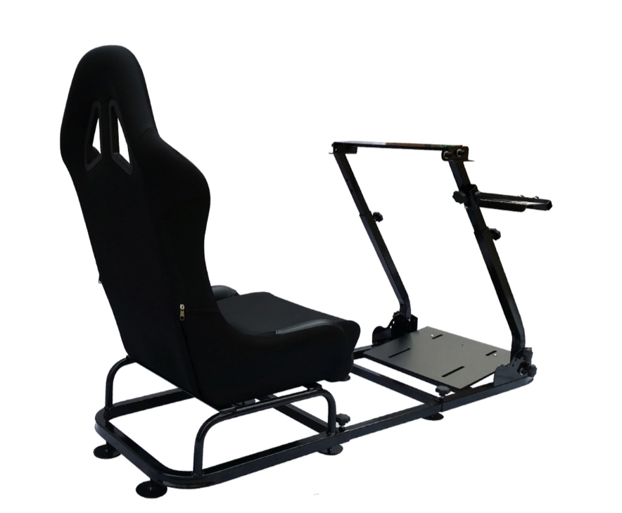 Driving Game Folding Chair Sim Racing Seat & Frame Xbox PS PC Gaming Wheel Rig