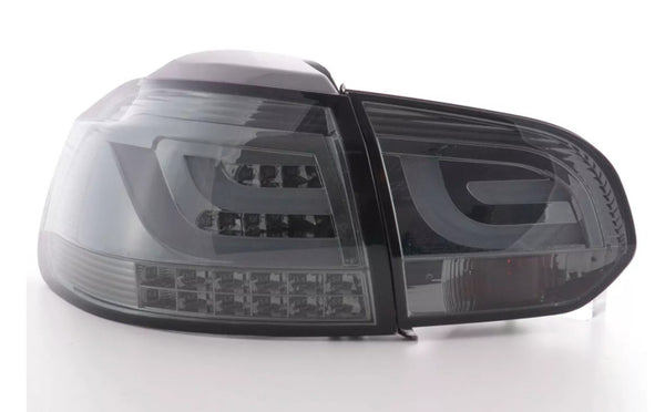 FK Set VW GOLF MK6 MK 6 08-12 1K LED REAR LIGHTS LAMPS TAIL BLACK LHD GTI