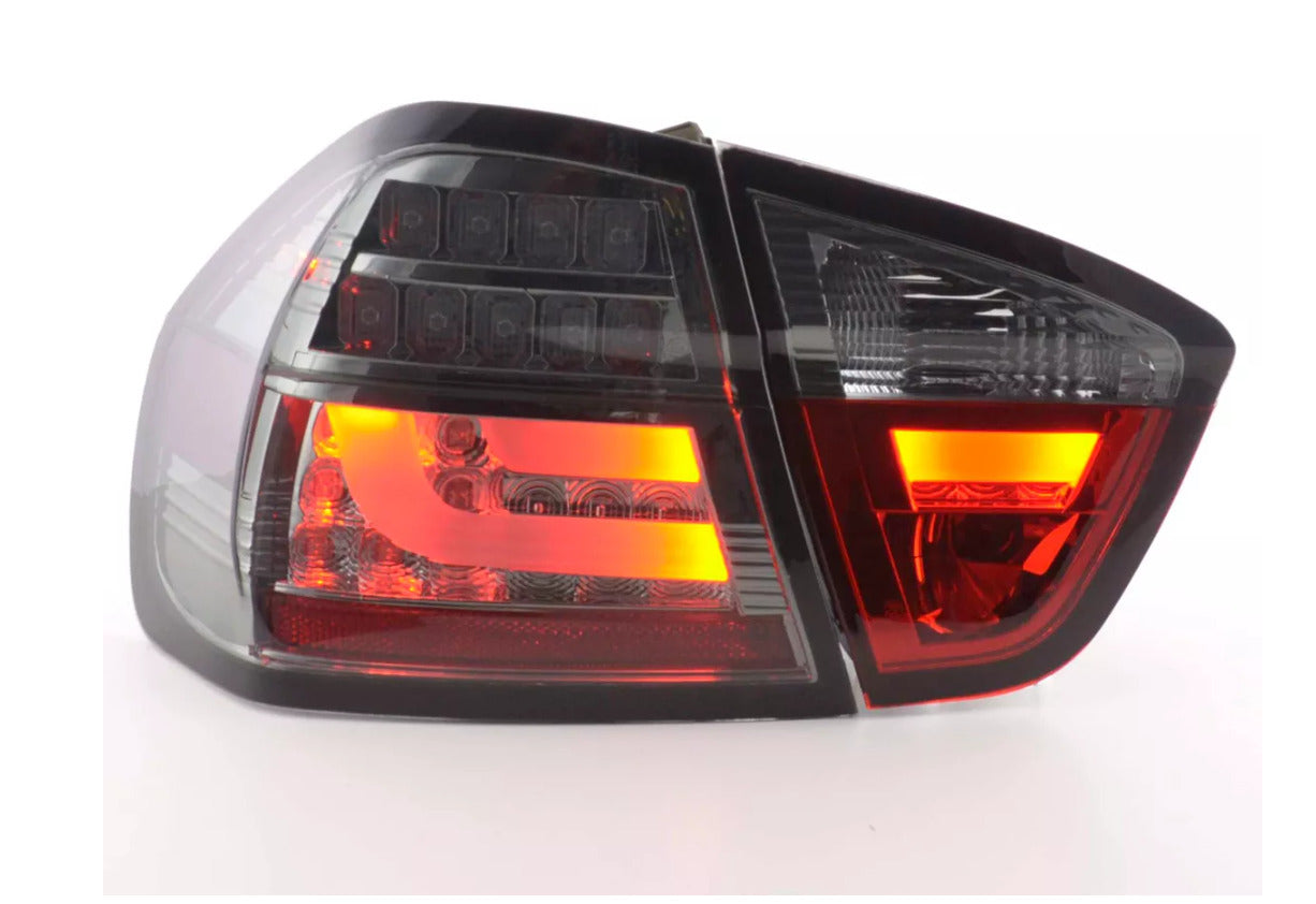 FK Pair LED REAR LIGHTS BMW E90 Saloon 3 SERIES 05-08 black LHD 320 330 335 LHD