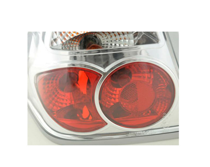 FK Pair Tail Lamps Rear Lights BMW 3er 3-seireis Limo Saloon E46 98-01 chrom LHD