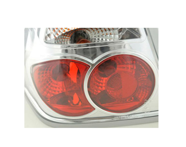 FK Pair Tail Lamps Rear Lights BMW 3er 3-seireis Limo Saloon E46 98-01 chrom LHD