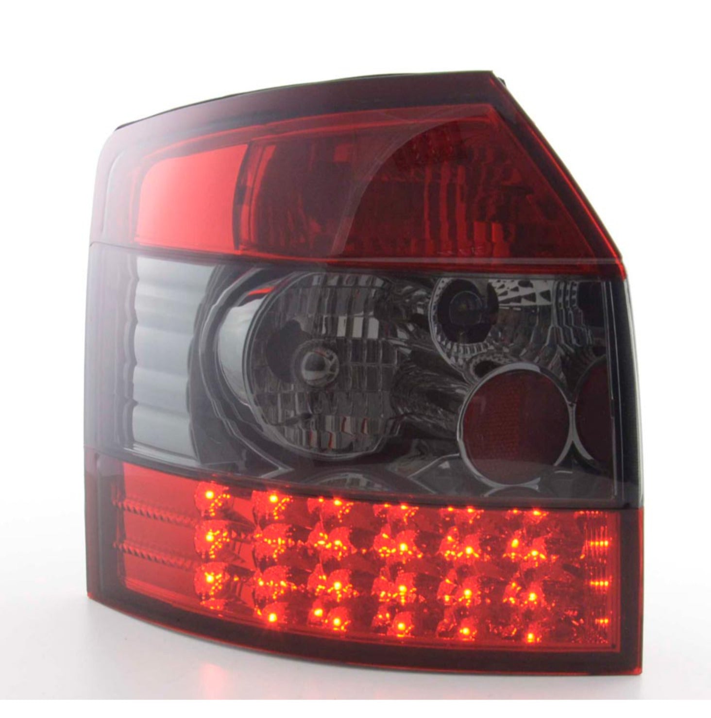 FK Set LED REAR Lights Tail Audi A4 Avant 8E 01-04 black / red S4 B6 LHD