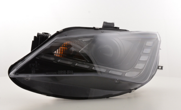 FK Pair LED DRL Lightbar Halo headlights Seat Ibiza 6J 4 MK4 6Y 2012+ black LHD