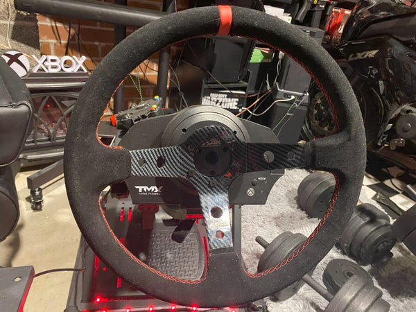Custom Mod Thrustmaster TMX Racing Wheel Pedal Shifter Xbox One Windows Bundle
