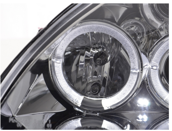 FK LED DRL Angel Eye Halo Ring Headlights Citroen Xsara type N7 00-05 chrome LHD