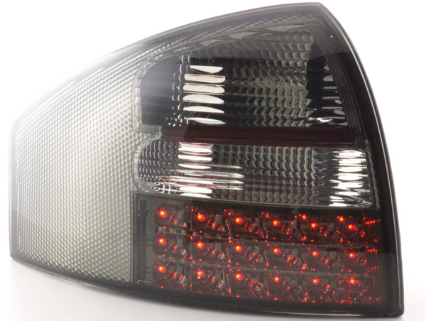 FK Automotive Pair LED Rear Lights Audi A6 4B 97-03 black A6 C5 LHD S6