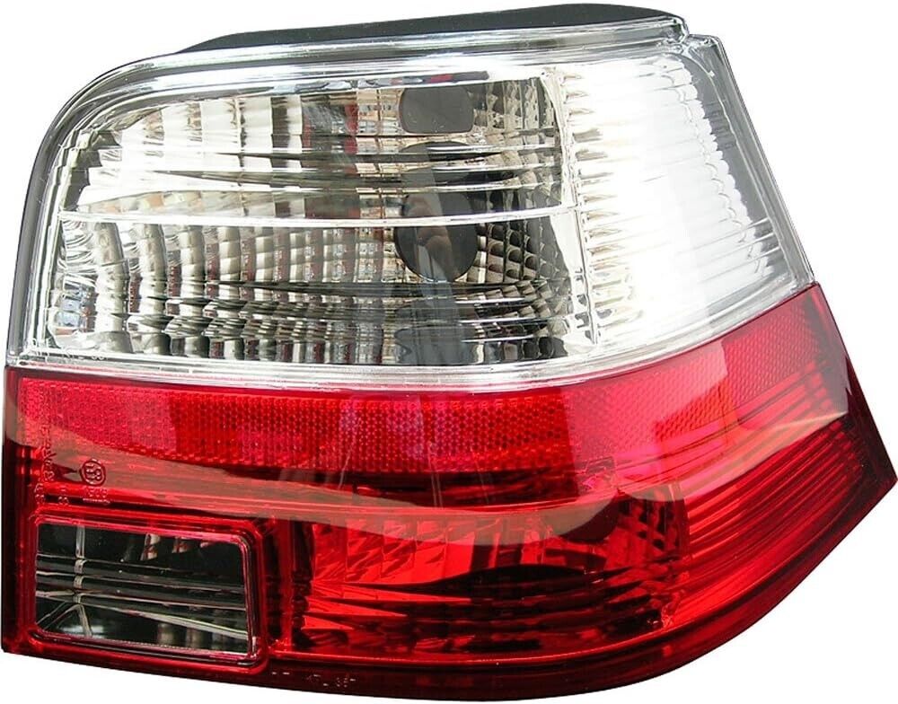 ATS Pair REAR LIGHTS Tail Lights VW Golf 4 MK4 1J 98-03 Red Clear