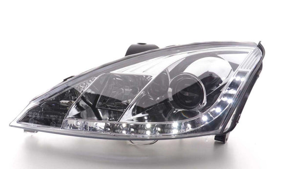 FK LED DRL Halo Ring Lightbar Headlights Ford Focus 1 MK1 C170 3/4/5dr 01-04 LHD