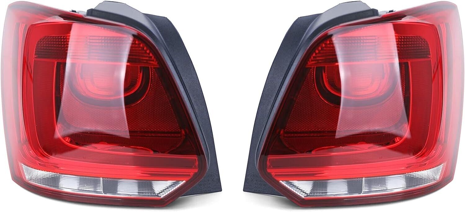 TZ Pair REAR LIGHTS VW Polo 6R 09-14 E-Marked LHD