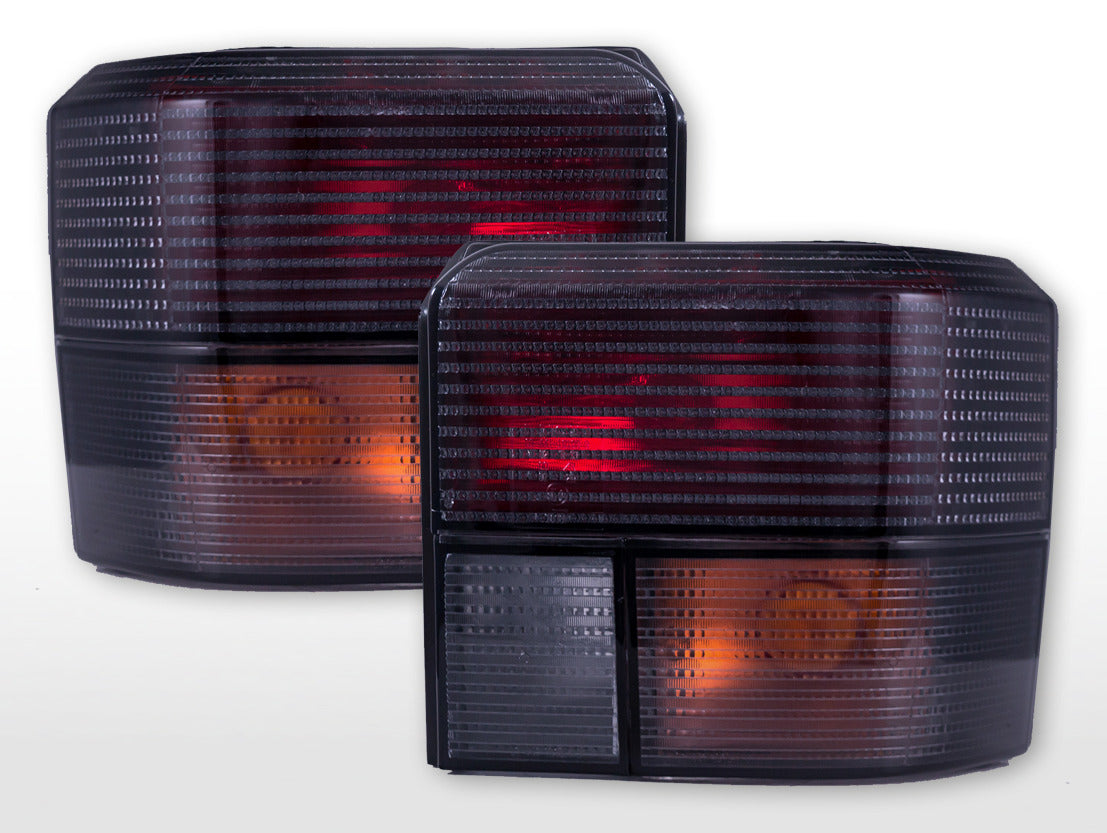 FK Pair Rear Lights Taillights VW Bus T4 70 91-04 Camper Transporter Black LHD