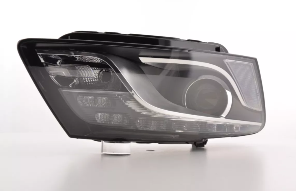 FK Paar Set LED DRL Lightbar Projektorscheinwerfer Audi Q5 2012+ schwarz LHD SQ5