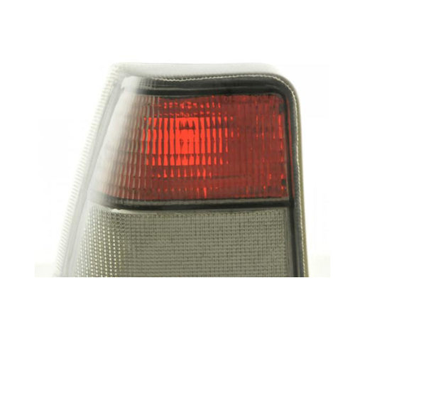 FK Pair Rear lights Opel Kadett E 84-91 black Vauxhall Black Smoke