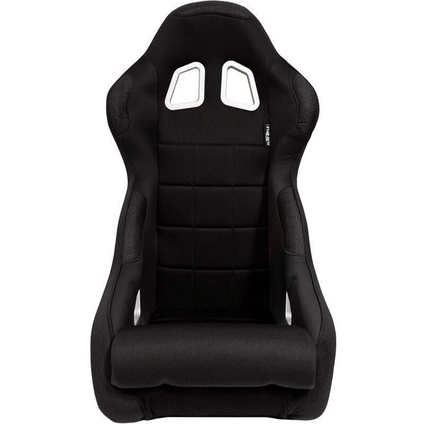 AUTOSTYLE x1 Single Universal Single Sports Bucket Seat BLACK fixed back runners