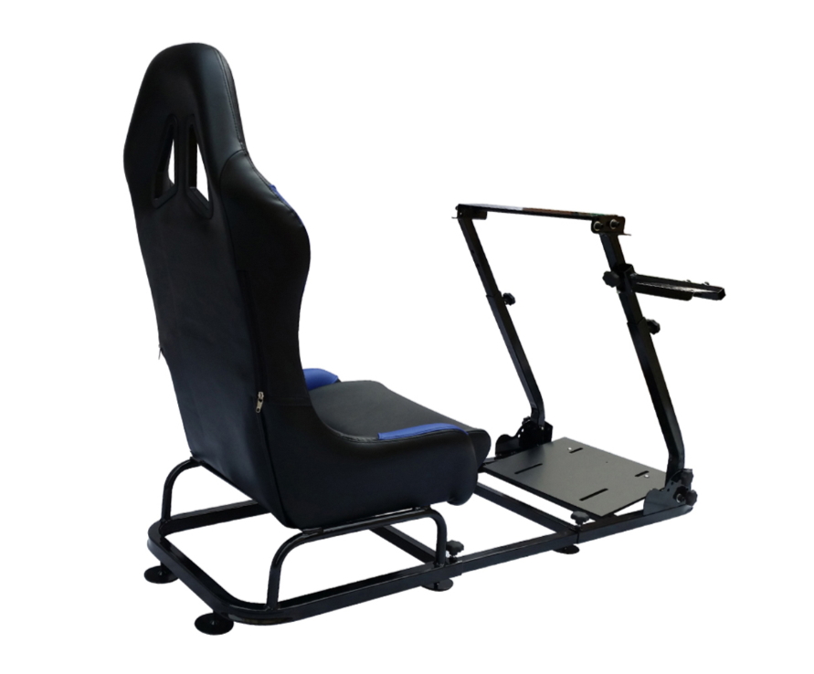 Driving Game Folding Chair Sim Racing Seat & Frame Xbox PS PC Gaming Wheel Rig