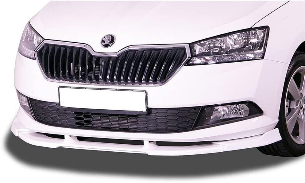 RDX Skoda Fabia 3 MK3 NJ Front Bumper Splitter Lip Diffuser Spoiler Valance