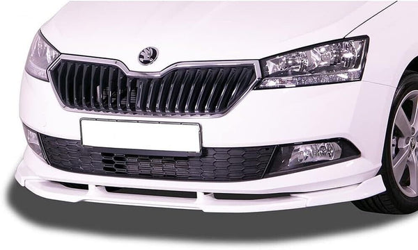 RDX Skoda Fabia 3 MK3 NJ Front Bumper Splitter Lip Diffuser Spoiler Valance