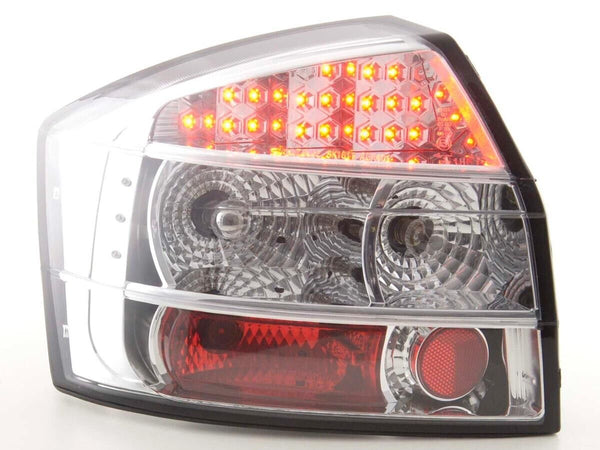 FK Set LED REAR Lights Audi A4 B6 8E Saloon Sedan 01-04 chrome S4 Plug & Play