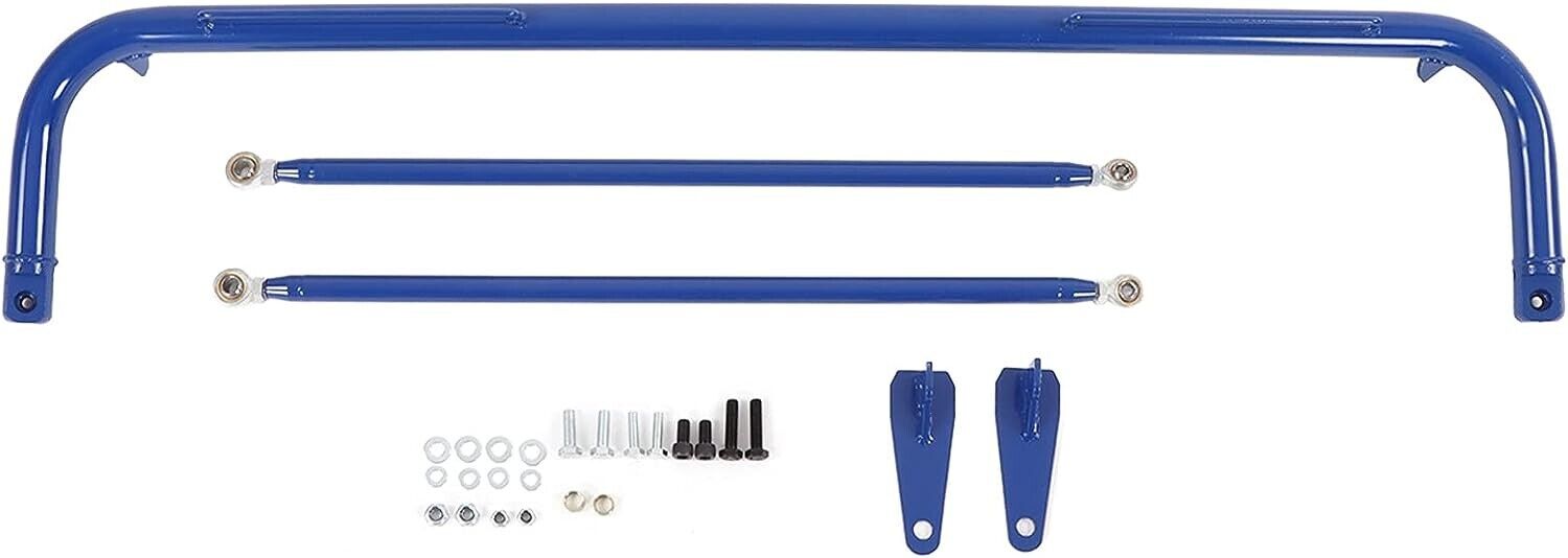 BLUE Universal Car Safety Harness Belt Bar 3/4/5/6-point brace chassis rod strut