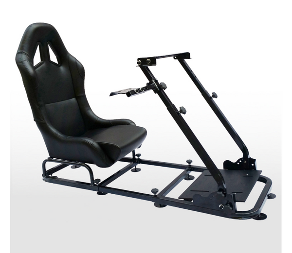 Fahrspiel Klappstuhl Sim Racing Sitz &amp; Rahmen Xbox PS PC Gaming Wheel Rig