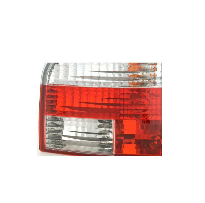 FK Pair Rear Lights Tail Lamps Audi A3 8L 96-02 red white crystal edition LHD