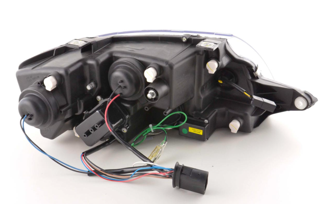 FK Paar LED DRL Projektorscheinwerfer Audi TT 8N 99–05 Chrom 1,8 3,2 Quattro LHD