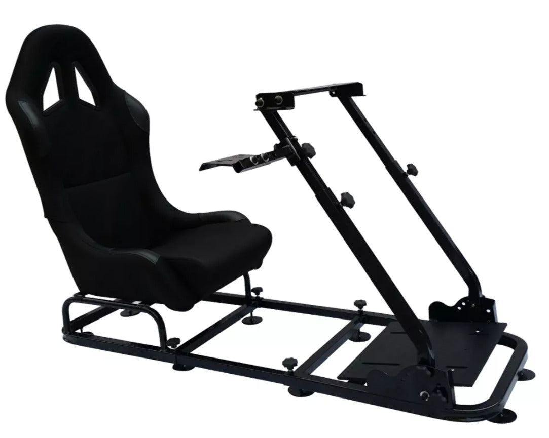 Driving Game Folding Chair Sim Racing Seat & Frame Xbox PS PC