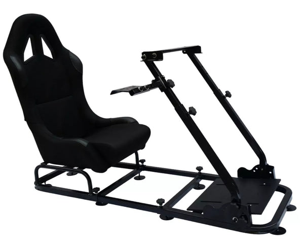 Driving Game Folding Chair Sim Racing Seat & Frame Xbox PS PC Gaming Wheel Rig