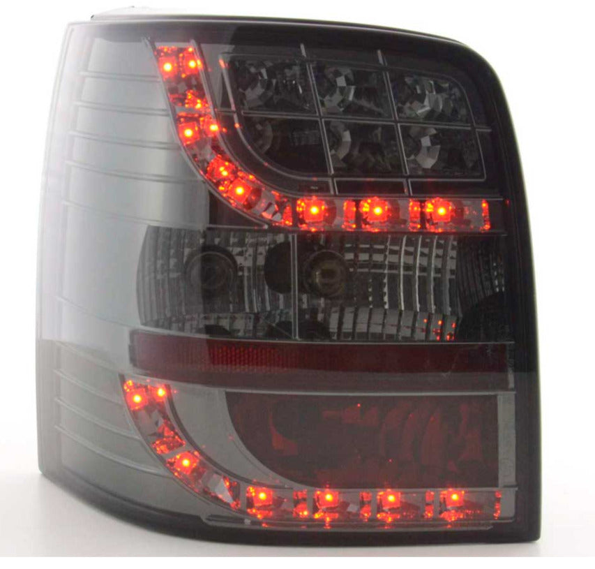 Set FK black smoke LED Lightbar REAR LIGHTS LHD VW Passat 3B B5 97-00 black