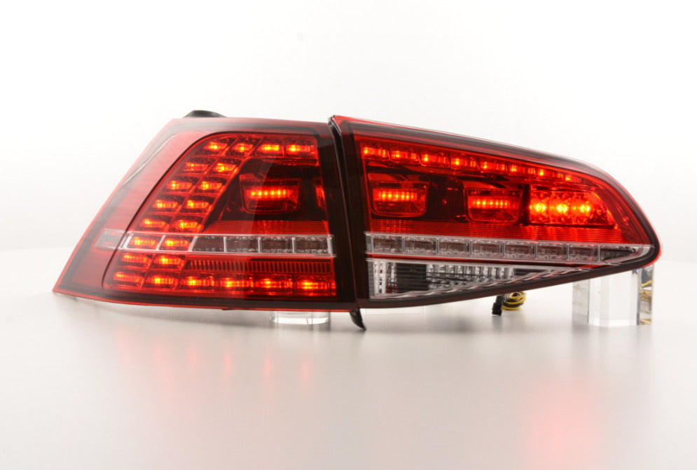 FK Pair VW Golf 7 MK7 7.5 R FL LED DRL Rear Lights Dynamic Taillights 12+ UNIV