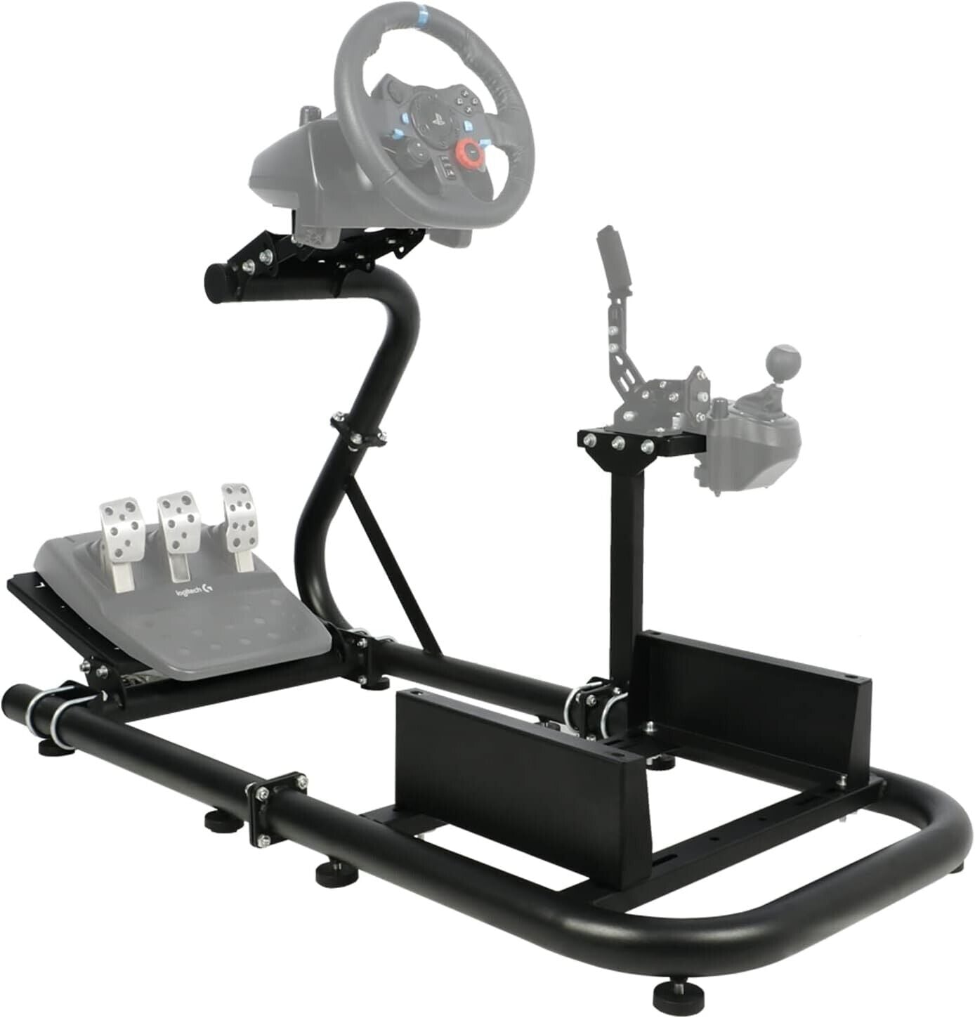 AMN Driving Game Sim Racing Simulator Frame Stand for Wheel Pedals Xbo ...