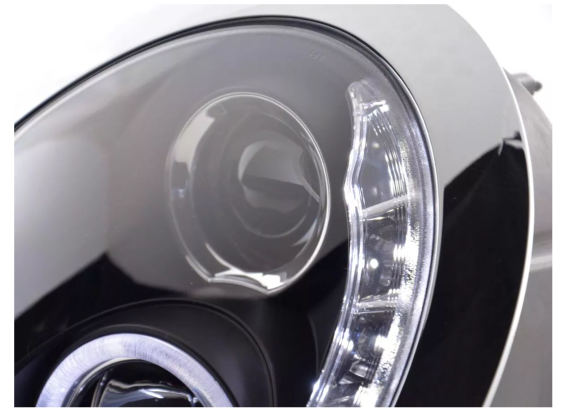 FK LED DRL Halo Ring Lightbar headlights BMW Mini Cooper S JCW R50 R53 01-06