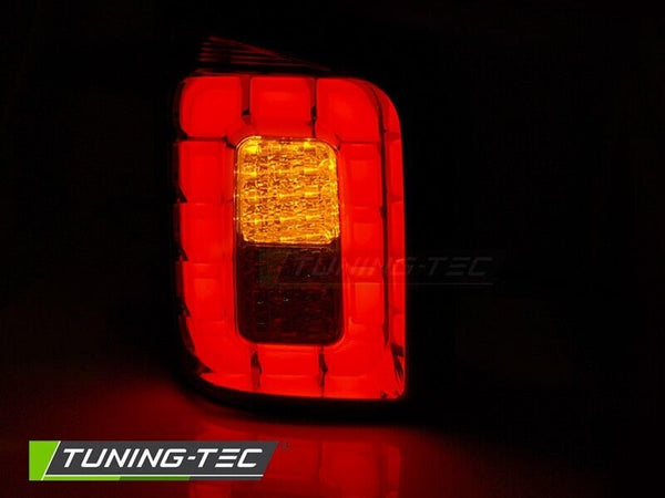 Tuning-Tec Pair LED Lightbar DRL Rear Lights VW T6 15-19 TRANSPORTER SMOKE LHD