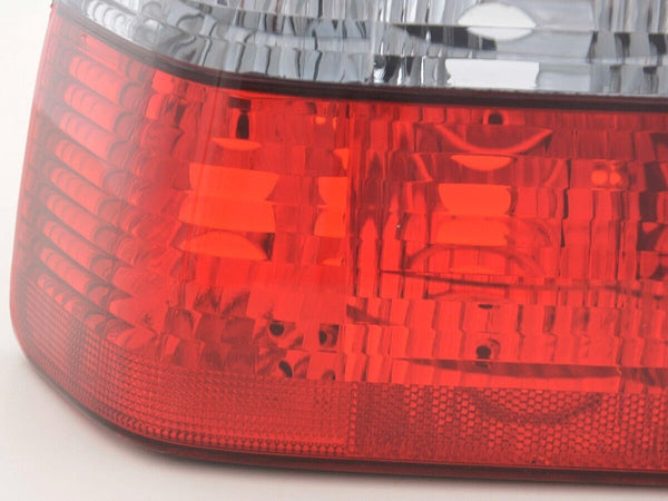 FK Pair Rear Lights VW Golf 3 MK3 1HXO 92-97 black red crystal inc harnesses LHD