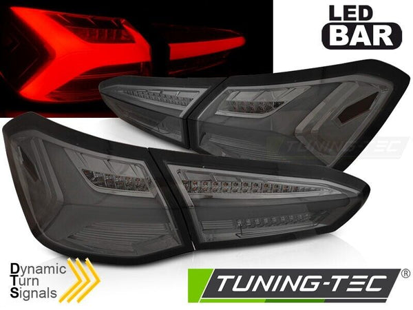 Tuning-Tec Pair LED Lightbar DRL Rear Lights FORD FOCUS 4 MK4 18-21 HB LHD