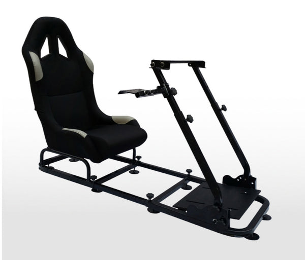 Driving Game Folding Chair Sim Racing Seat & Frame Xbox PS PC Gaming Wheel Rig